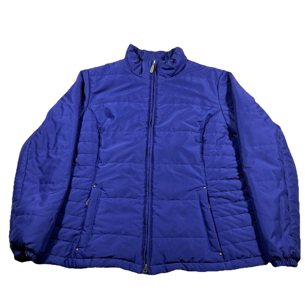 Ariat Purple Insulated Puffer Jacket Women’s XXL Full Zip